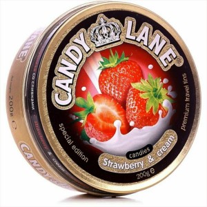 Леденцы "Клубника со сливками" 200 гр., Candy Lane