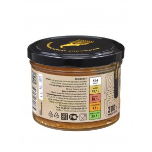 Урбеч из светлого льна, 200 гр., Даг-Продукт