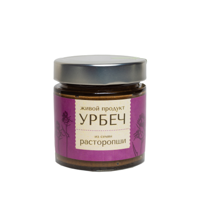 Урбеч из семян расторопши, 200 гр.,(новый дизайн), Живой Продукт