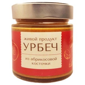 Урбеч из ядер абрикосовых косточек, 200 гр., Живой продукт