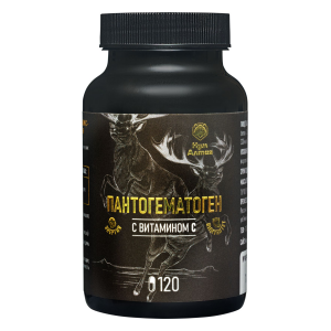 Пантогематоген с витамином С, 120 капсул по 500 мг, КумАлтая