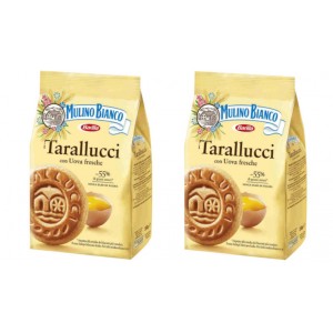 Печенье песочное Tarallucci, 2уп по 350гр., Mulino Bianco (Италия)