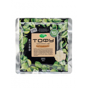 Тофу подкопченный, соевый продукт, 300 грамм, Green East