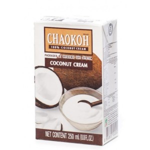 Кокосовые сливки Chaokoh, 2уп по 250мл.
