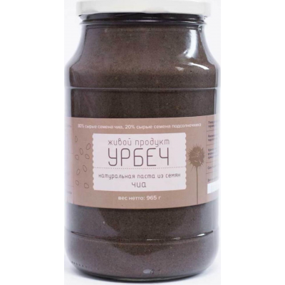 Урбеч Живой Продукт из семян чиа 965 грамм