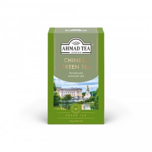 Чай зеленый "Китайский", листовой, картонная коробка,100гр., Ahmad Tea