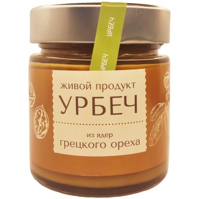 Урбеч из ядер грецкого ореха, 200 гр., Живой Продукт