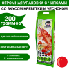 Чипсы со вкусом креветки с чесноком, большая упаковка, 200гр., Dangjia (2)