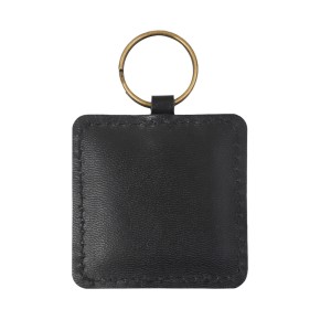 Брелок из натуральной кожи с принтом "Тигровый кот", Eshemoda