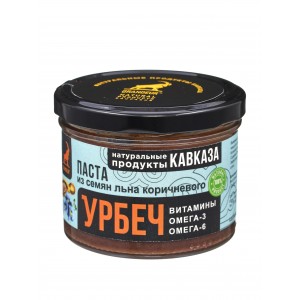 Урбеч из темного льна, 200 гр., Даг-Продукт