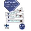 Шоколадный батончик "Fazermint", мята в темном шоколаде, 3шт по 0.37кг., Fazer