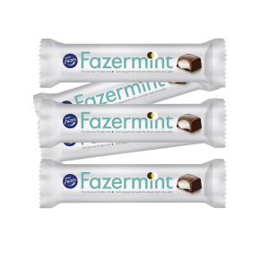 Шоколадный батончик "Fazermint", мята в темном шоколаде, 3шт по 0.37кг., Fazer Шоколадный батончик "Fazermint", мята в темном шоколаде, 3шт по 0.37кг., Fazer